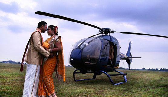 luxury helicopter charter